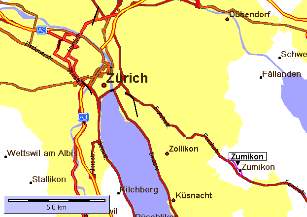 Zumikon Forchbahn, Dorfplatz 4